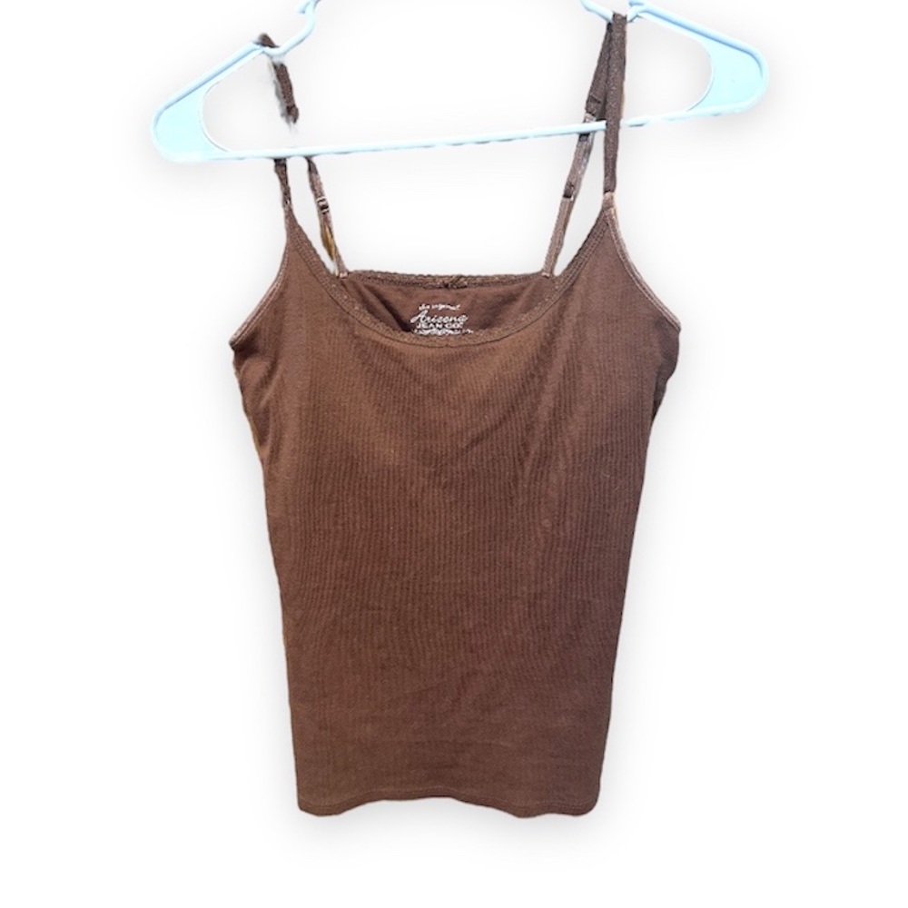 Brown tank by Arizona Jean co. size M
